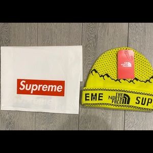Supreme Frozen Yellow Beanie